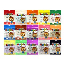 토단 하비 클레이 50g 낱개. 칼라클레이 촉감놀이 유치원미술 어린이집, 검정색