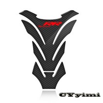 탱크패드 3D 탄소 섬유 오토바이 연료 탱크 패드 커버 보호대 BMW S1000RR RR 용 데칼 스티커, 05 빨간