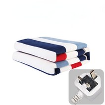 110V전기담요 110볼트전기담요 220/ 두꺼운 히터 가열 온도 조절기 겨울 바디 워머 매트, 01 UK, 01 UK_02 150x120