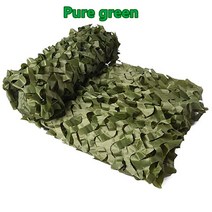 흰색 정글 사막 강화 위장 메쉬 천막 수영장 해변 캔버스, 04 Pure green_01 2x2m