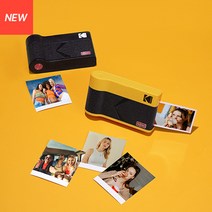코닥 미니2 ERA M200 (카트리지 8매 내장) 휴대용 포토프린터 폴라로이드 사진인화 스냅사진 필름인화 포토카드 코닥필름 필름인화 휴대용프린터 사진인화기 폴라로이드인화 사진출력, 코닥 미니2 ERA (옐로우) [카트리지 8매 내장]