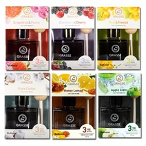 불스원 프리미엄 그라스 차량용 디퓨저 105ml 6종 중 택1, 1개, 선택05. 애플사이다