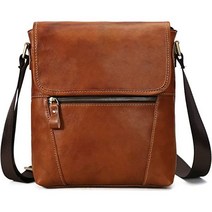 Morsut 숄더백 가죽 남성 어깨 걸이 가방 9.7인치 iPad 수납 가능 캐주얼