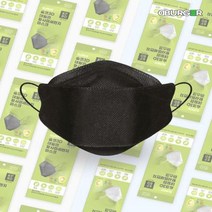 디버거 KF-80 숨코마스크 1매 블랙, 1개