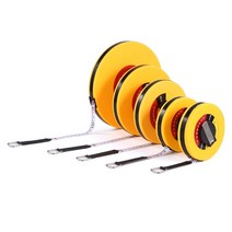 측량 유리 섬유 소프트 줄자 휴대용 신체 높이 건물 측량 거리 측정 미터 목수 도구, 02 20m