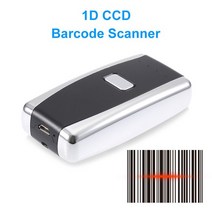 휴대용스캐너 휴대용 블루투스 무선 미니 2D 바코드 스캐너 리더 1D Pos 기계 슈퍼마켓 안드로이드, CHINA_1D CCD Scanner