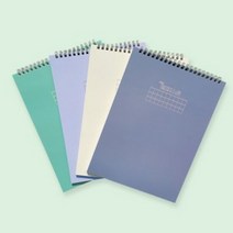 스타일 400자 솔리드 원고지 노트 상철, 선택:그린(green), 단품