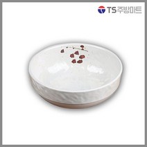 [돌산멜라민] 살구 신한식볼 - 대접 면기 그릇 (식당용 업소용), 6 (DS-6641)