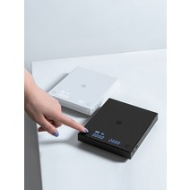 타임모어 에스프레소 핸드드립 커피 계량저울 저울, 베이직화이트