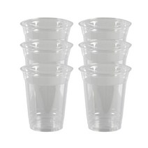 테이크아웃컵 일회용 플라스틱 투명 아이스 410ml 14온스 92파이 PET컵 (100개)1개, 1개