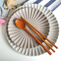 장미목 옻칠 나무수저 2인 4인 세트, 수저 4인세트