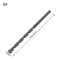 텅스텐 카바이드 드릴 비트 메이슨 팁 콘크리트 드릴링 4/5/6/8/10mm 전력 T, 6mm, 01 6mm