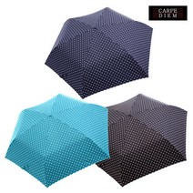 브랜드없음 카르페디엠(CD) 잔도트 3단 수동 우양산