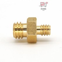 1/4 이중 나사 3/8 변환 어댑터 카메라 신주 볼트
