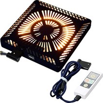 [야마젠] 코타츠용 교체 히터 유닛 (600W) 빠른 난방 히터 에코 타입 팬 부착 타이머 부착 슬림형 YHF-HD605E, 상품명참조