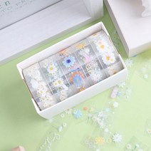 테이프 디자인 (ABM도매콜) ABM 투명 5개입(색상랜덤), 상세페이지 참조, 상세페이지 참조
