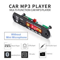 USB AUX 블루투스 핸즈프리 자동차 키트 FM 라디오 무선 오디오 수신기 지원 3.5mm TF aux 플레이어 범용 5V-12V DC, 핸즈프리 녹음