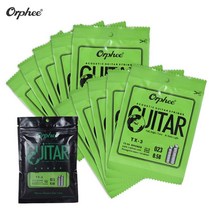 오르피 rx 앰프 tx 싱글 기타 스트링 교체 일렉트릭 기타 1st e-string(.009) 10pcs 니켈 합금 슈퍼 라이트 텐션, 오르피 TX-3