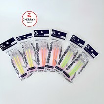 [롤킹]다카라핀셋 2P 네온컬러 드라이핀셋 커트핀셋 20색상, 블랙화이트, L