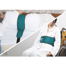 환자 고정 벨트 병상 침대 장애 구속 요양병원 노인, 프리사이즈이탈방지구x1+팔다리받침x2