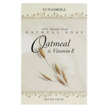 수나로마 오트밀 & 비타민 E 솝, 120.4g, 1개