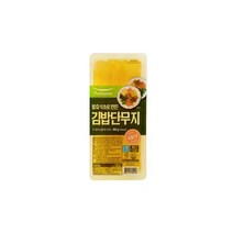풀무원 맛있는 김밥단무지 (400g) 유치원 어린이집 소풍 나들이 도시락재료 간편식 김밥 볶음밥재료 1개, 1세트