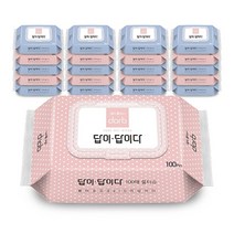 기타 [답이답이다] 다용도 물티슈 캡형 100매 20개