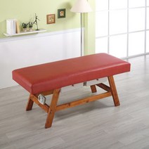 서랍이 있는 원목 피부미용 마사지침대 경락베드 KS-702, 1800x650x650, 화이트