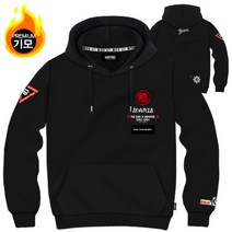 간쓰리 기모 후드티 M~2XL 크랙트룹스