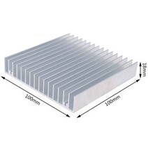 고출력 LED IC 칩 쿨러 라디에이터 방열판 용 압출 알루미늄, [04] D