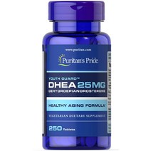 푸리탄 프라이드 DHEA 호르몬 균형 에너지 근육 보완 성기능 강화 최강 면역기능 체지방 감소, 25mg x 250 정