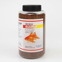 금붕어 전용 사료, 420g, 1개