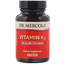Dr. Mercola 비타민 K2 180mcg 30캡슐, 1개