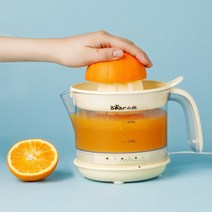 당근 오렌지 사과 녹즙기 착즙기 원액기 생즙기 쥬서기 곰 오렌지 주스 기계 전기 가정용, 크림색