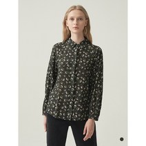 웰메이드 여성 데일리스트 신상품 면혼방 꽃프린트 블라우스 MDENLXF7121
