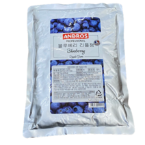 앤드로스 블루베리 리플잼 1kg 리플쨈 카페음료 과일스무디 딸기주스 딸기빙수 과일슬러시, 1개