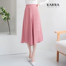 카라 KARRA (99까지)쉬폰와이드8부밴딩팬츠_KB3SPT035M