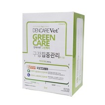덴케어벳 그린케어30p 치석제거용 껌, 2개