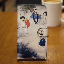 [바보사랑] 베가LTE-A 신윤복 단오풍정 다이어리 폰케이스, 상세 설명 참조, 상세 설명 참조