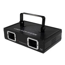레이저 램프 2 헤드 듀얼 홀 무대 효과 DMX512 조명 댄스 플로어 및 DJ 디스코 파티 KTV 나이트 클럽 빠른, lamp 2 head+US