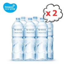 동원 샘물 무라벨 2L, 12개