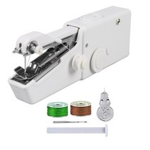 미니재봉틀 핸드제봉기 바느질 기계 가정용 헬드 전기 스티치 세트 DI 핸디 휴대용 미싱기, 01 Sewing machine