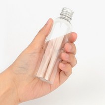 투명 리필공병 플라스틱 소분 공병 용기 잠금캡 85ml