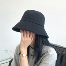 라가니니 버킷햇 여성 벙거지모자 여름 등산 모자 프리사이즈 순면