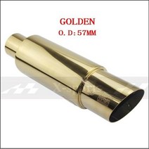 배기튜닝 자동차머플러 스팅어튜닝 머플러팁 가변배기 소리박 배기튜닝 자동차 오토바이 배기 시스템 머플러 팁 범, 색상ful 57mm