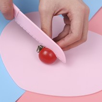 톡톡창고 소꿉장난칼 유아용 안전칼 플라스틱 어린이 칼 놀이 유치원 무독성 아동, 핑크