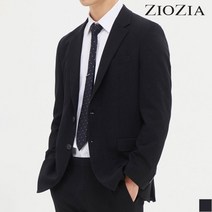 지오지아 지오지아 네이비 슬림 스트레치 캐주얼 셋업 자켓 (ABA3KG1601)