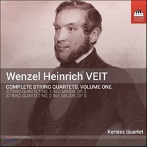 [CD] Kertesz Quartet 바이트: 현악 사중주 전곡 1집 - 1 2번 (Wenzel Heinrich Veit: Complete String Q...