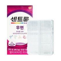 GSK 멀티비타민 미네랄 + 6칸 휴대용알약케이스, 70정