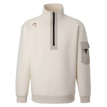 남성 우븐 포켓 아노락티셔츠 아이보리_CHC3MTS7404IV